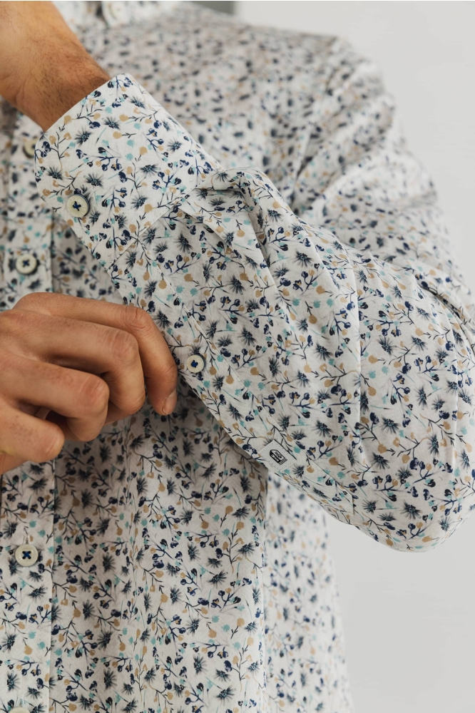 POPLIN OVERHEMD MET BOTANISCHE PRINT 21415182 1152